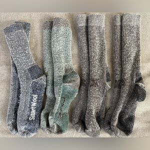 Smartwool socks, lot of 4, men’s size XL